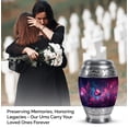 thumbnail image 4 of Butterfly Tiny Urns For Adult Brother - Funeral Urns For Male And Female - Blue Cremation Urn For Men & Women - Large Decorative For Human Remains - Pink Mini Urn For Mom & Dad, Set Of 4 (10&3) Inch, 4 of 7