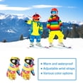 thumbnail image 4 of Toystoory 2 piezas de guantes de nieve para niños, artículos deportivos antideslizantes, guantes gruesos para deportes de invierno a prueba de viento, Suministros térmicos amarillo M Toystoory HA059843-03B, 4 of 6