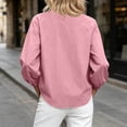 thumbnail image 3 of HAiming Women's Lightweight Jackets Long Sleeve Full Zip Casual Jackets Summer Fall Going out Jackets with Pockets, 3 of 5