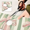 thumbnail image 7 of Pink Green Ribbons Stripe Sink Splash Guard Faucet 30x5.4in Drying Mat Drying Mat Absorbent Pad for Bathroom Kitchen 1PCS, 7 of 7