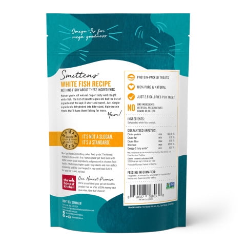 The Honest Kitchen Smittens Bites White Fish, 1.5 oz photo 6
