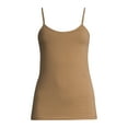 thumbnail image 4 of Time and Tru Women's Cami Tank Top, 3-Pack, 4 of 6