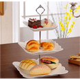 thumbnail image 4 of 3 Tier Cake Stand Fitttings Kits Fruit Cake Plate Handle Fitting Cupcake Hardware Rod Stand Holder Cake Tier Stacking Kit Gold 1Set, 4 of 5