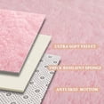 thumbnail image 2 of Homore Modern Area Velvet Rugs for Bedroom, 5.3' x 7.5' , Pink, 2 of 8
