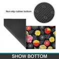 thumbnail image 6 of Pioneer Flower Floral Print Pattern Kitchen Rugs Sets Of 2, Anti Fatigue Non Slip Washable Floor Mats for Kitchen Sink Laundry, 17X30 Inch + 17X47 Inch, 6 of 6