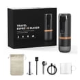 thumbnail image 2 of Portable Travel Electric Espresso Coffee Maker, Semi-automatic Coffee Machine ,RV, Hiking, Office, 2 of 6