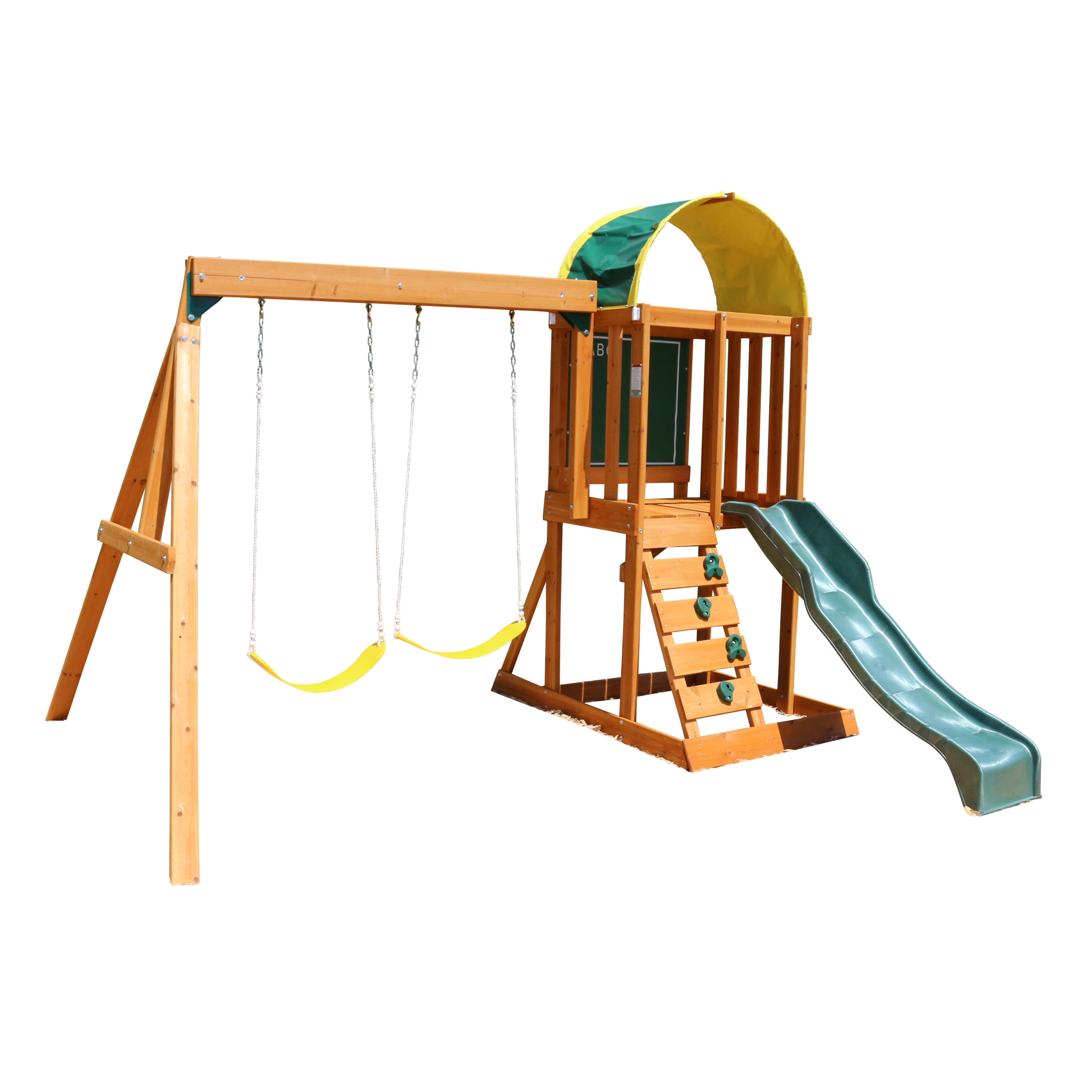 walmart wooden playset