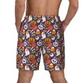 thumbnail image 2 of Lsque Mens Swim Trunks Pumpkin And Flying Bat1 Pattern - Bathing Suit Compression Liner - Beach Swim Shorts Swimwear - (S-3XL) - Stretch Quick Dry -, 2 of 9