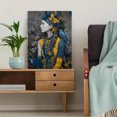 thumbnail image 5 of Qisvanset 12x16 Inch Cubist Village Waterfall Canvas Painting Wall Art, 5 of 5