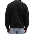 thumbnail image 3 of Chiccall Mens Corduroy Sweatshirts Crewneck Long Sleeve Pullover Casual Loose Athletic Sweatshirts, 3 of 7