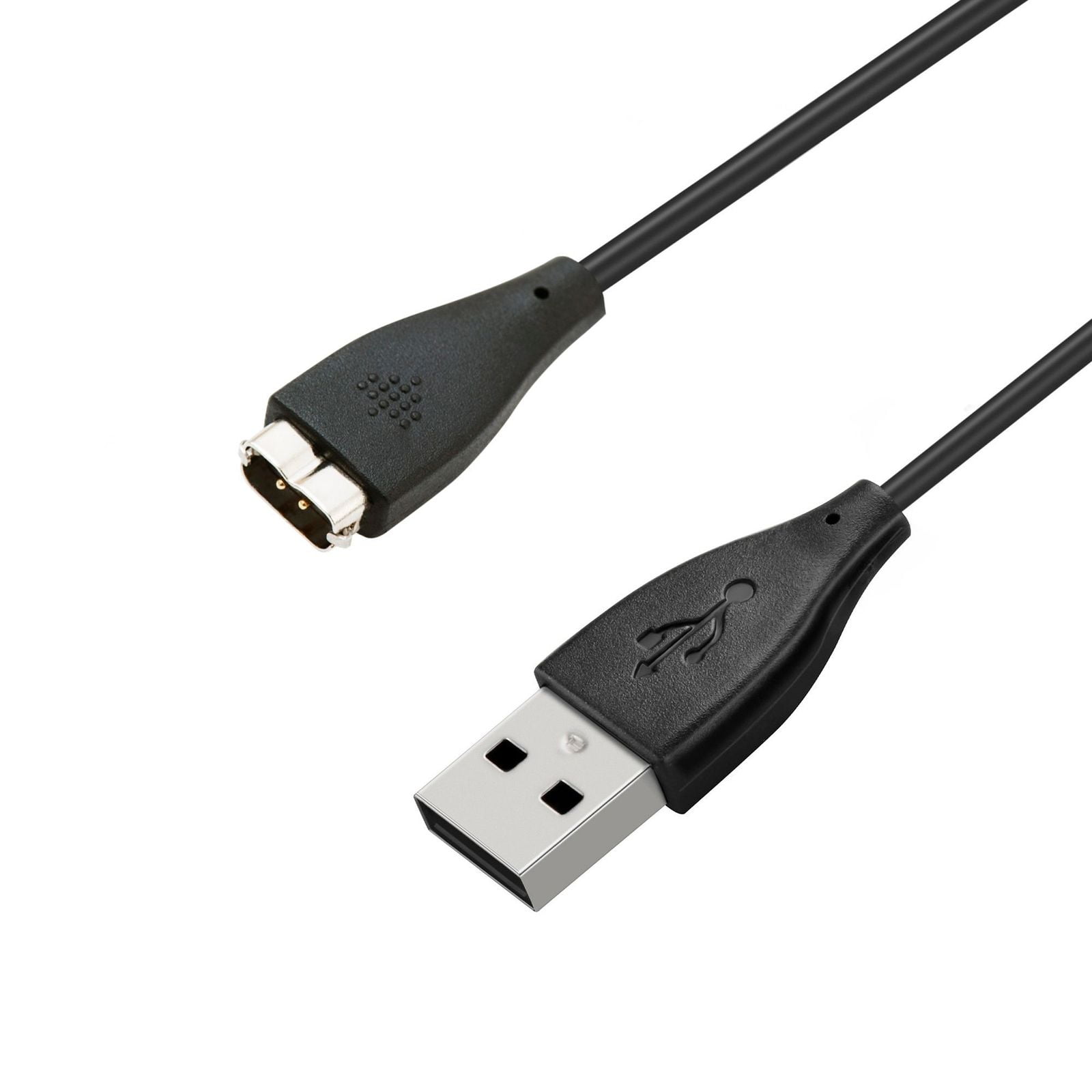 Verraad Arbeid lanthaan Insten USB Charging Cable Compatible with Fitbit Charge HR Fitness Tracker,  Black, 9.5 in - Walmart.com