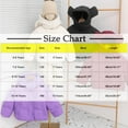 thumbnail image 2 of Ugoldhm Kids Winter Coat Cotton Hooded Zipper Jacket Thermal Cute Boys Girls Outerwear Sizes 5-14 Years, 2 of 4