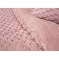 thumbnail image 4 of Cobertor Estambul de Flannel Palo de Rosa Matrimonial Dormireal, 4 of 5