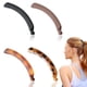 thumbnail image 5 of Pinzas para el cabello de plátano grandes y coloridas, paquete de 4 pinzas antideslizantes para sujetar cola de caballo, pinzas para el cabello de plátano para cabello grueso, pinzas para el cabello, 5 of 7