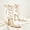 Apricot, variant on Women's Lace Up Heeled Sandals Strappy Heels for Women Square Open Toe High Stiletto Heel Sandals Ladies Ankle Wrap Tie Up Dressy Pumps Sandals Sexy Slingback Gladiator High Sandals for Prom & Party