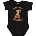 thumbnail image 3 of Inktastic Nuts About Grampy Boys or Girls Baby Bodysuit, 3 of 5