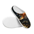 thumbnail image 3 of Lsque Golden Koi And Treasure Pattern Womens Comfort Cotton on Scuff With Memory Foam and Anti-skid Sole Slipper-37/38, 3 of 7
