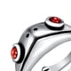 thumbnail image 3 of Anillos de joyería elegantes apilables de acero inoxidable para niña de aniversario A, 3 of 4
