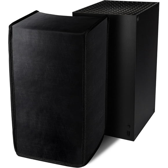 Cubierta Antipolvo Atmos Gaming para Xbox Series X Protector Impermeable Color Negro