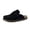Black, variant on Cushionaire Zola Women’s Suede Clog – Genuine Suede Slip-On Penny Loafer with Memory Foam, Cork Footbed & Flexible Outsole