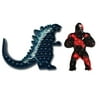 FOCUSNORM Big Size Godzilla Vs King Kong Toys Sensory Push Pop Jumbo Glow Fidget Toys for Kids and Adults