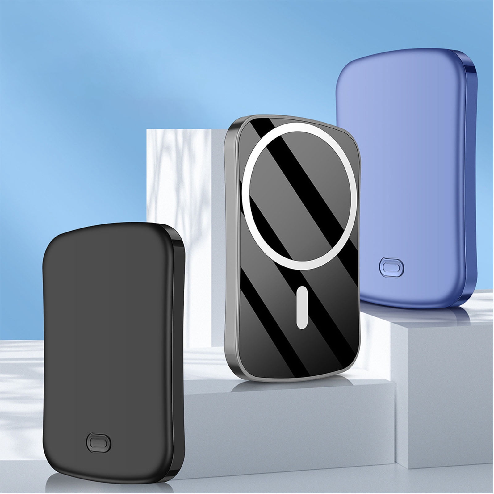 AOOOWER Magnetic Battery Pack for 13 Cellphone Portable Power Bank Universal PD20W Quick Charger 10000mAh