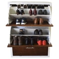 thumbnail image 4 of Hogare Mueble Zapatero Moderno Blanco Parota Hogare Mueble Zapatero De Madera, 4 of 8