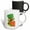 Multicolor, variant on 3drose, Red Bearded Irish Gnome in a Green Top Hat Illustration, 11oz Mug