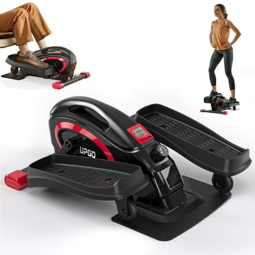 UPGO Under Desk Elliptical, Manual Quiet Elliptical, Foot Pedal Exerciser, Mini Elliptical Machines for Home Use, Portable Foot &Leg Pedal Exerciser