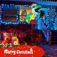 thumbnail image 2 of Gymax Inflatable Dinosaur Broke Out from Window w/ Built-in LED Lights Indoor Outdoor Party, 2 of 10