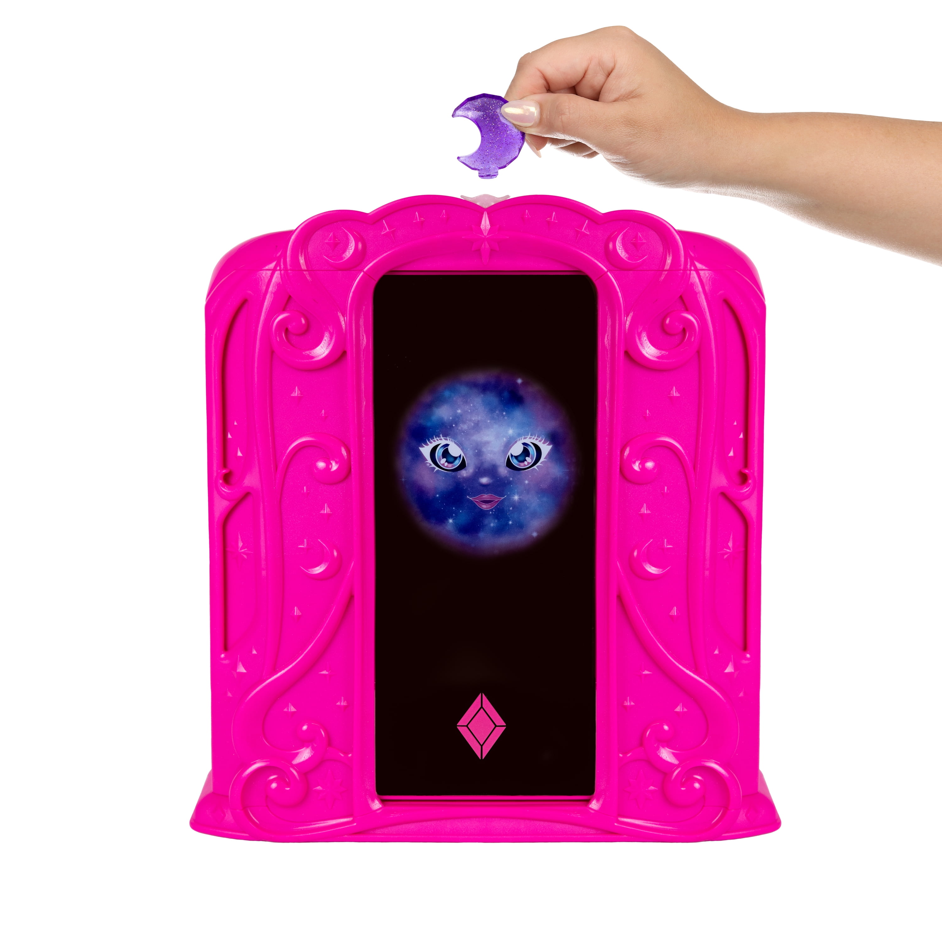 Magic Mixies Magic Mirror 10.5" Supreme Doll, Luna the Butterfly Pixie, 50+ Lights & Sounds, Ages 5+