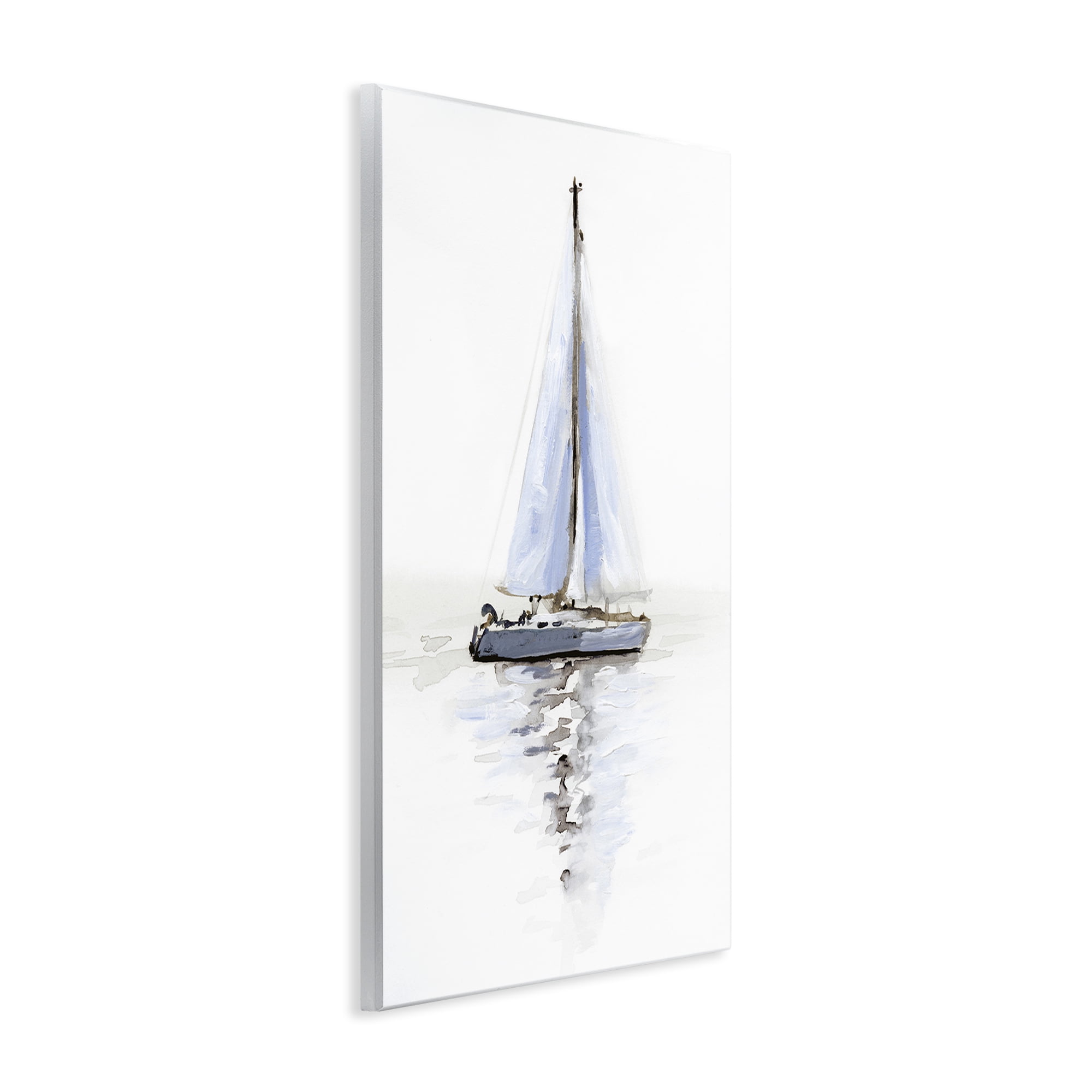 Stupell Industries Reflective Beach Sails Transportation Painting Unframed Art Print Wall Art, 13 x 19