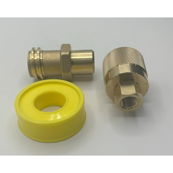 LPG Tank Connector Kit, Forklift PROPANE Male & Female SAME DAY SHIPPING