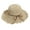 Beige, variant on Bows Straw Hat Female Summer Fresh Folding On The Beach Hat Sea Hat Female Female Shade Sunscreen Sun Hat