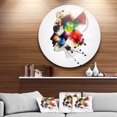 thumbnail image 1 of Designart - Uvre d'Art Abstraite en Métal pour Femme, 1 of 4