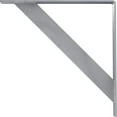 thumbnail image 4 of Ekena Millwork 2"W x 18"D x 18"H Traditional Steel Bracket, Hammered Light Blue, 4 of 13