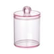 thumbnail image 2 of Dispensador de plástico transparente de 10 oz | Organizador de bolas de algodón, hisopos y discos redondos | Recipiente para baño con tapa extraíble, 2 of 5