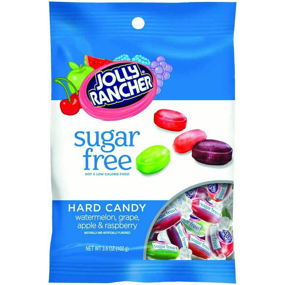 JOLLY RANCHER Sugar Free Hard Candy in Assorted Fruit Flavors 3.6oz