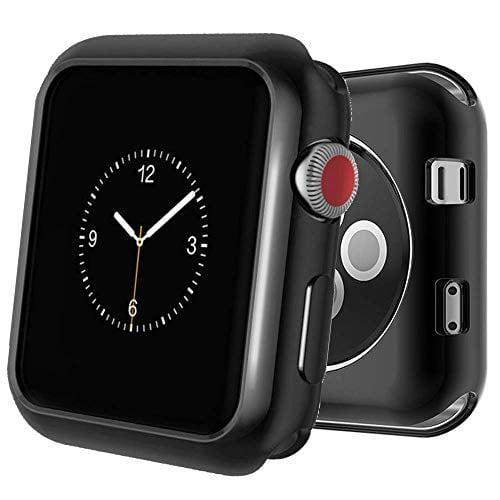 Case Compatible Apple Watch Series 4, Shock Proof Protective Silicone Bumper Resistant TPU