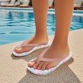 thumbnail image 5 of Psesaysky Kids Flip Flops Mermaid Scale Print Boys Girls Sandals Water Shoes Boys Girls Unisex-Child Beach Shoes Flip Flops Size 12, 5 of 7