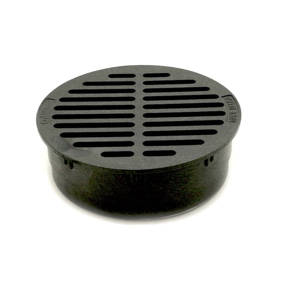 Thrifco 7131047 G6rfb 6 Inch Round Bsn Grate Black