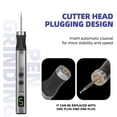 thumbnail image 3 of Mini Outil Rotatif Sans Fil 5 Vitesses Kit de Broyeur avec 7 Accessoires Type C Outil de Charge pour Réparation de Cellulaire, 3 of 7