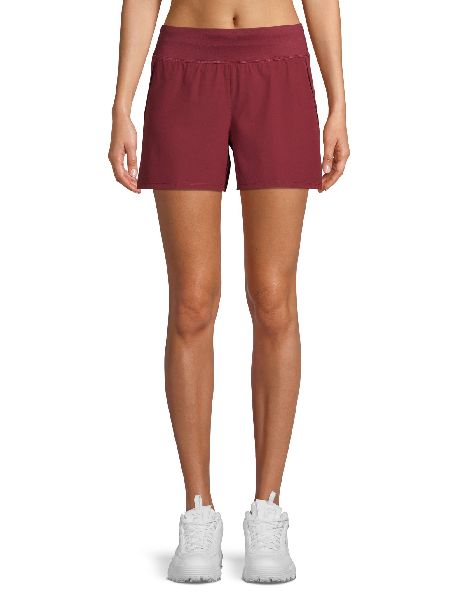 Avia Women's Active Performance 5" Running Short with Bike Liner