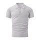 thumbnail image 3 of Men's Summer Leisure Culture Breathable Short Sleeved Shirt Top L, 3 of 4