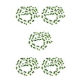 thumbnail image 2 of Wosthever Guirnalda de plantas artificiales para oficina, simulación de Hotel, vid falsa, Patio, fiesta, banquete, decoración Floral, 2 metros Type5 NO5, 2 of 6