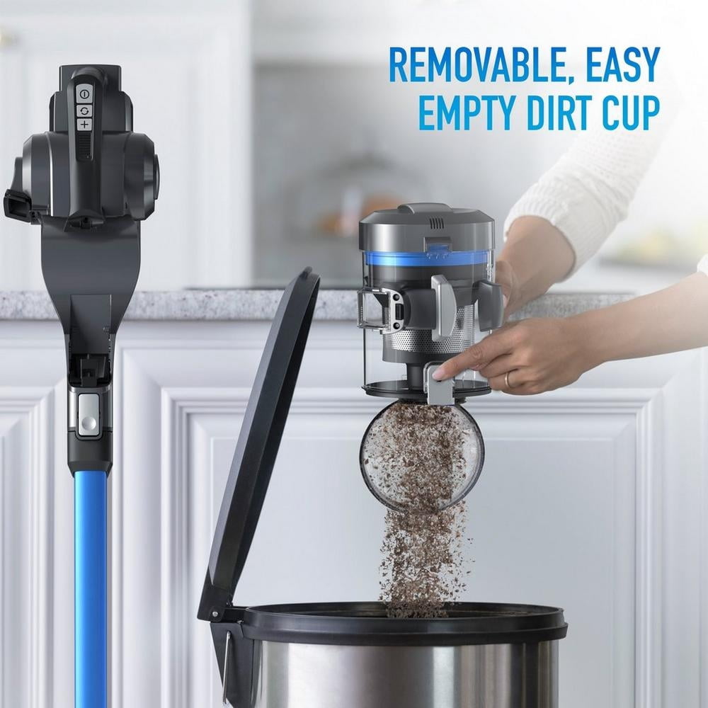 Hoover ONEPWR Blade Max Hard Floor, Cordless Stick Vacuum Cleaner Lightweight Blue BH53353V