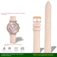 thumbnail image 3 of Correa de piel de vaca de liberación rápida para correa Swarovski para mujer 5580352 5580342/345/348, cadena de reloj de 15 mm, accesorios para pulseras, 3 of 5