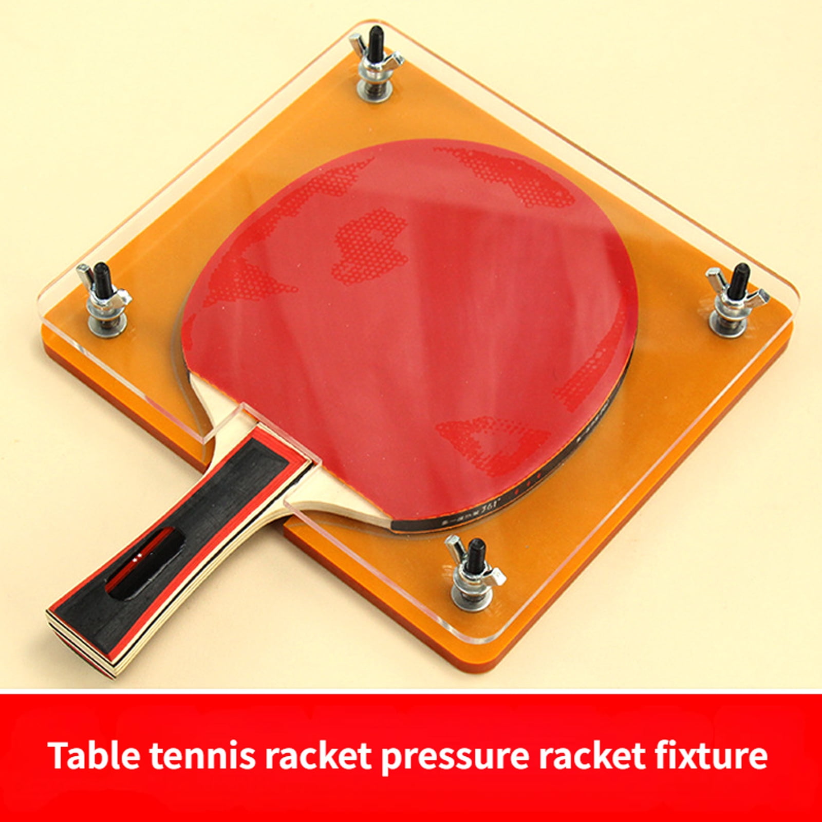 Pingpong Paddle Press Clamp Press Device Table Tennis Racket Leveler Tool For Professional And Recreational Player