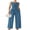 Lake Blue, variant on Jumpsuits for Women One Piece Jumpsuit Wide Leg Sleeveless Crewneck Casual Dressy Womens Romper Jumpers With Pockets Summer Vacation Outfits 2026