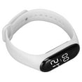 thumbnail image 4 of Reloj electrónico con pantalla táctil LED, pulsera de goma, reloj deportivo digital para niños, niñas, hombres y mujeres, 4 of 8